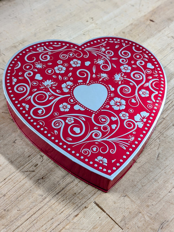 VINTAGE VALENTINE HEART BOX